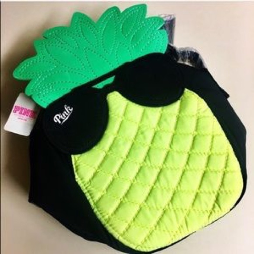 PINK pineapple purse NWT